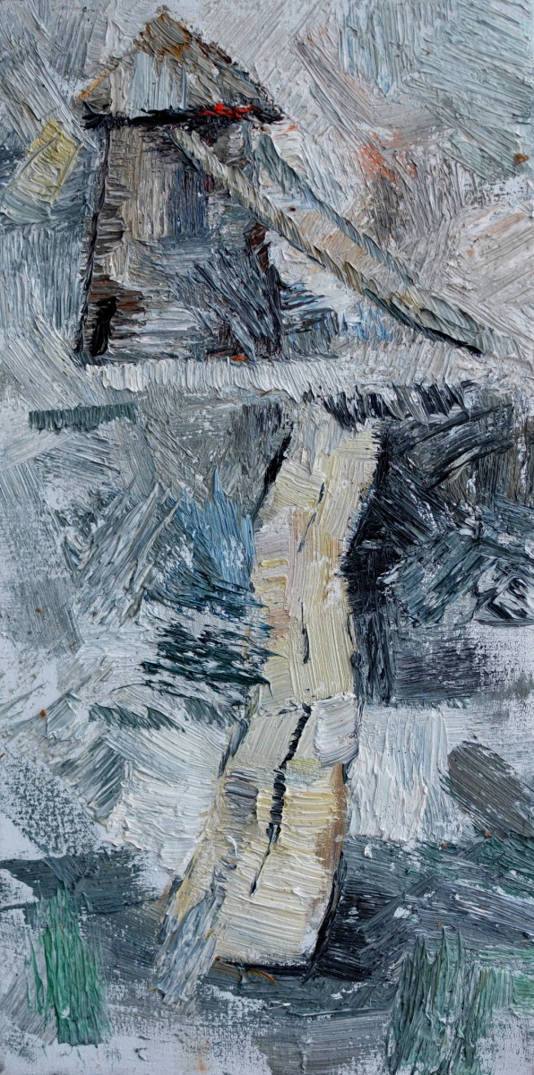 "Painting. Pleinair. Pleinair romania" by Adrian Diacon, oil on canvas
