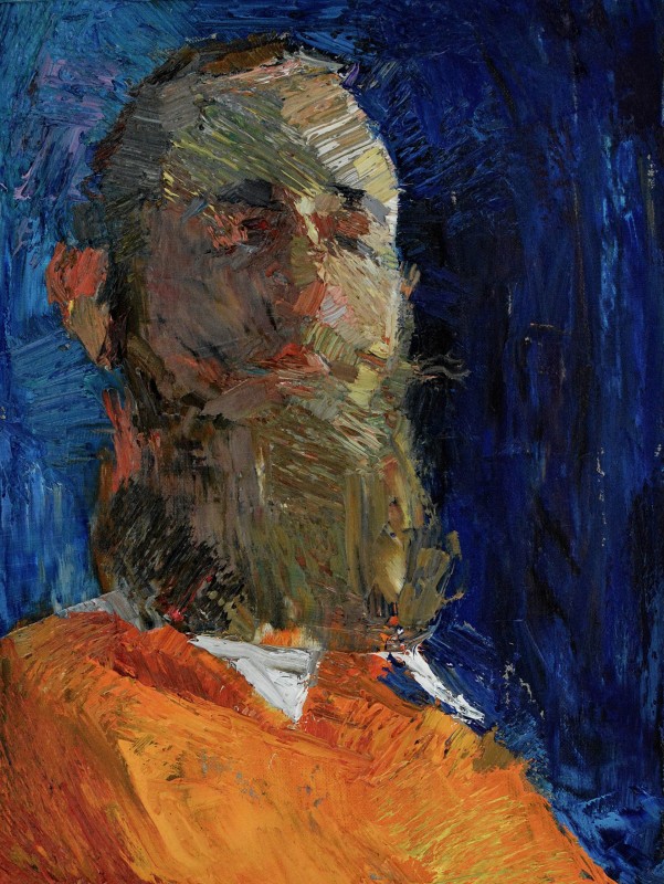 "Painting. Portrait. Long term" by Alexandru Untilov, 400x300mm, oil on canvas