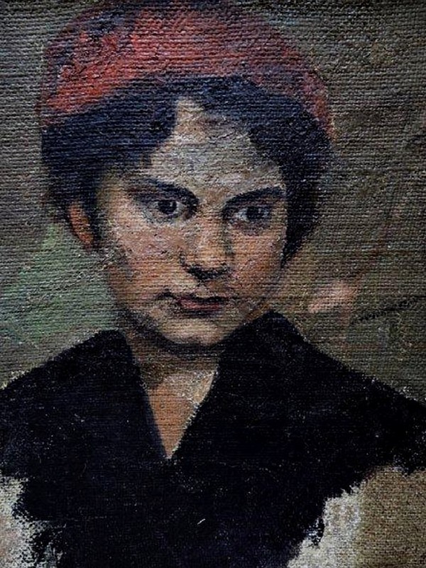 "Painting. Portrait" by Armand Schwarz