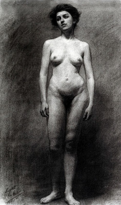 "Рисунок. Обнаженка" by Георге Ховард Хилдер