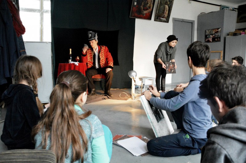 Ziua schițelor și studiilor la Liceul Academic de Arte Plastice Igor VIERU