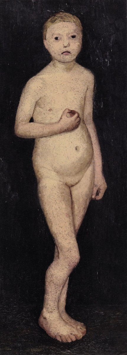 "Painting. Nude. Figure" by Paula Modersohn-Becker