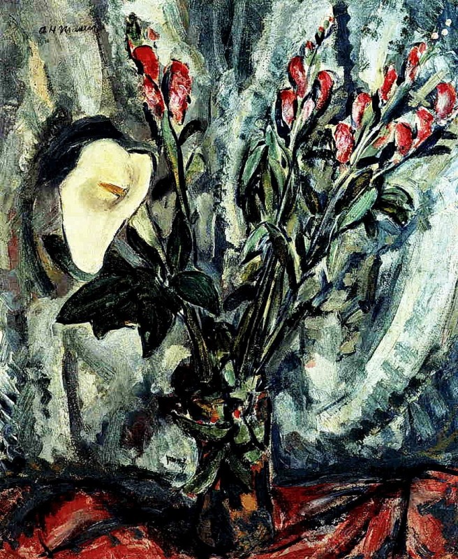 "Painting. Still life" by Alfred Henry Maurer