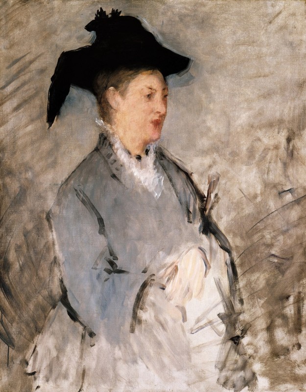"Pictură. Figură / semifigură" by Édouard Manet