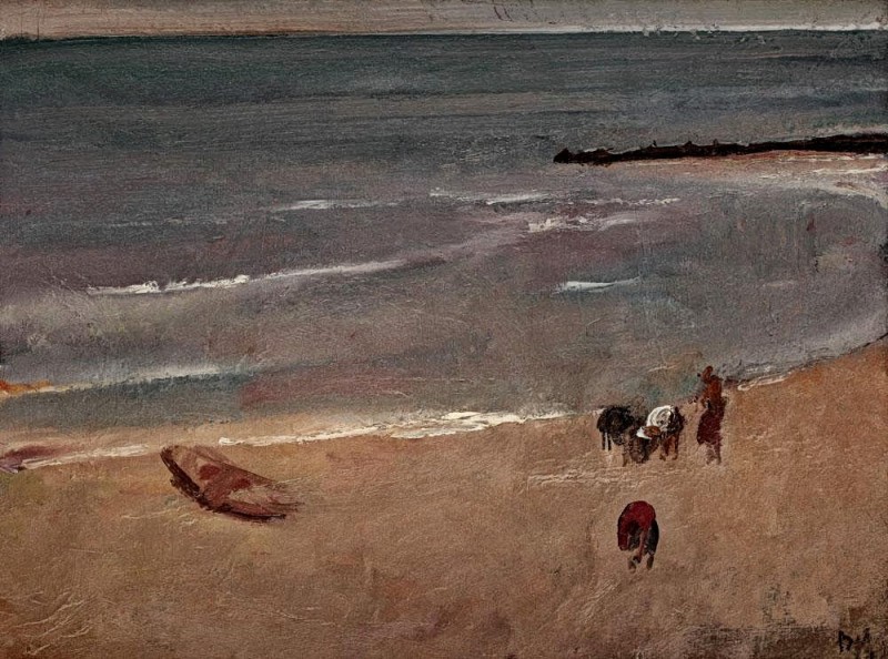 "Painting. Marine landscapes" by Corneliu Baba