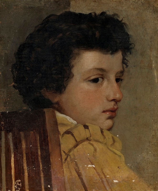 "Painting. Portrait" by 19 th. -