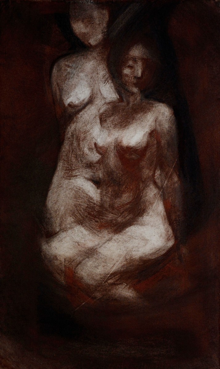 "Crochiu. Nud dublu" by Родиcа Дубасари, 2013