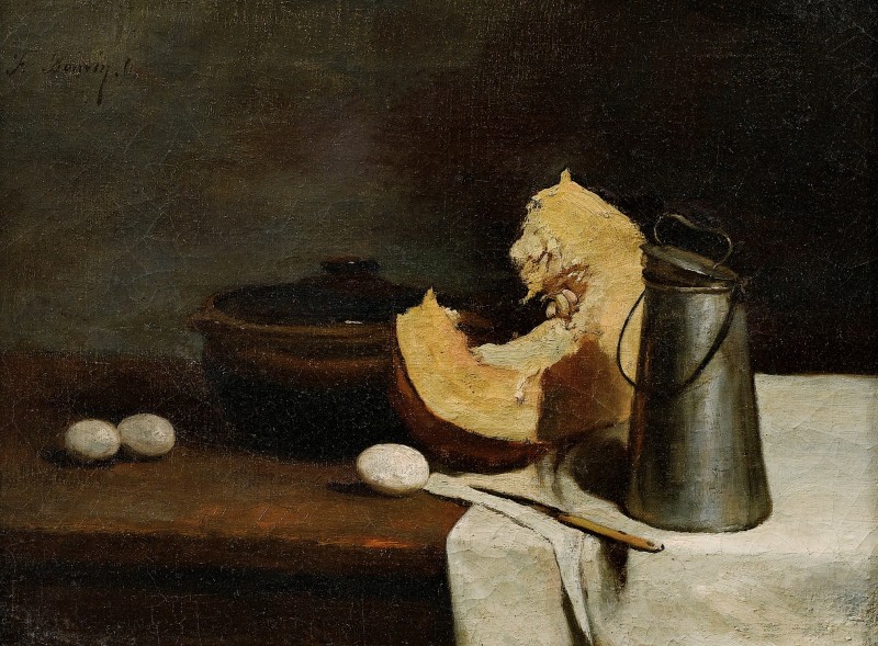 "Pictură. Natură statică" by François Bonvin