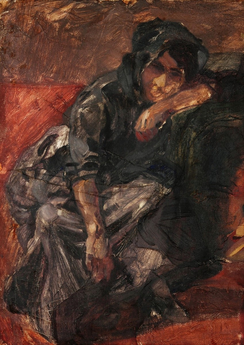 "Painting. Figure" by Fernando Fader