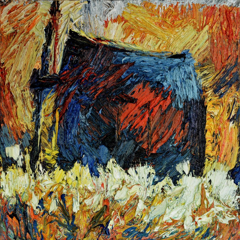 "Painting. Pleinair. Long term" by Mădălina Casian, 300x300mm, oil on canvas