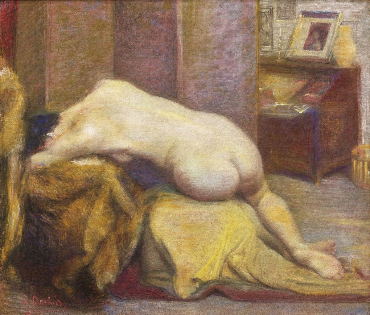 "Живопись. Обнаженка" by Джулес Дубоис