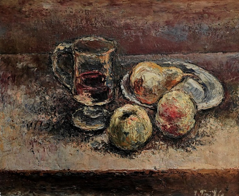 "Painting. Still life" by Isaac Païles