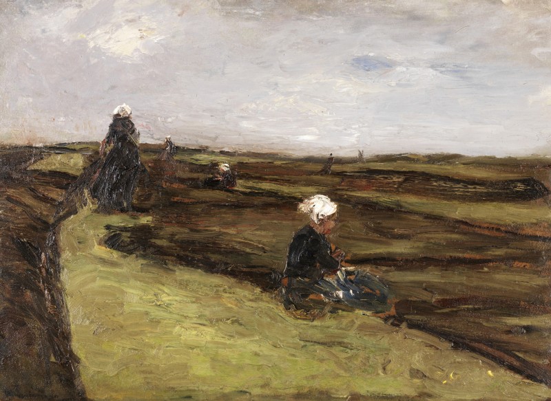 "Painting. People" by Max Liebermann