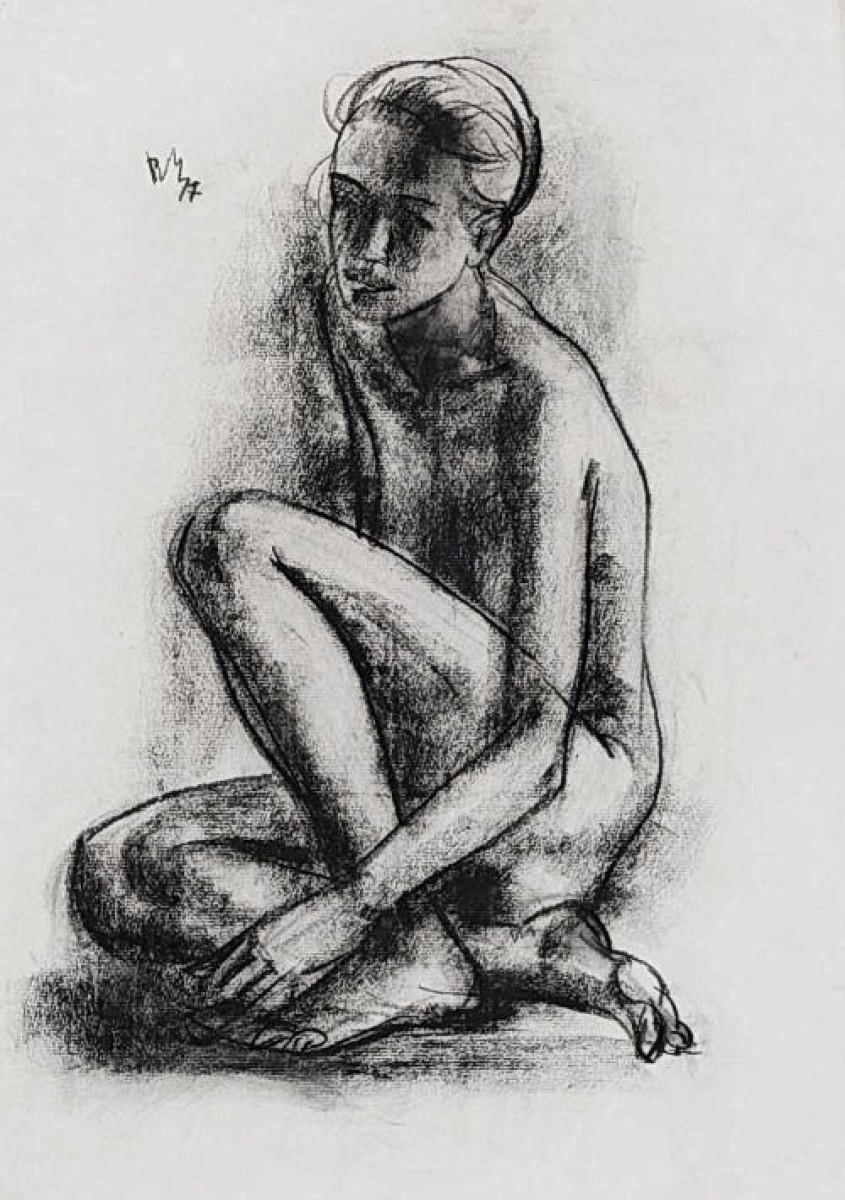 "Рисунок. Обнаженка" by В. А. Минаев