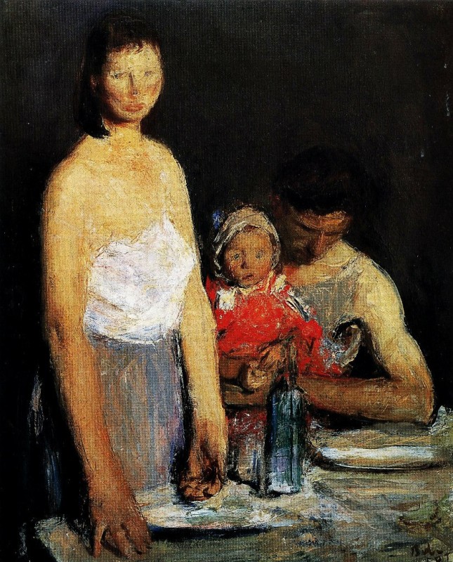 "Composition. Figure" by Corneliu Baba