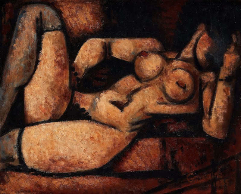 "Painting. Nude" by Marcel Gromaire