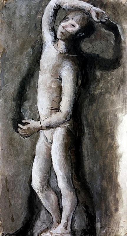 "Painting. Figure" by Pavel Fyodorovich Tchelitchew