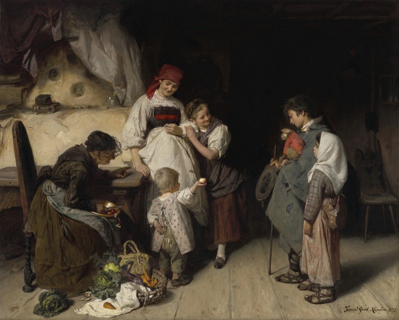 "Painting. People" by Konrad Grob