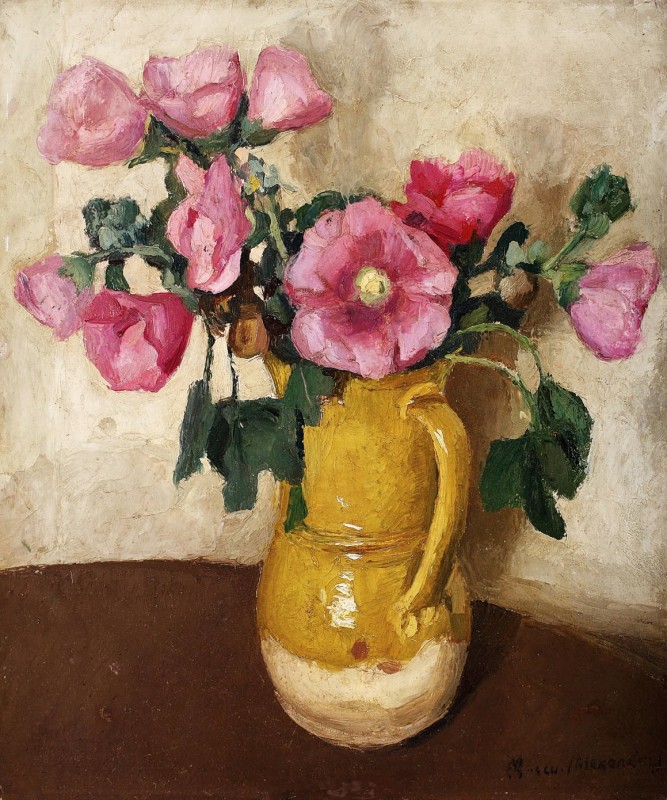 "Painting. Flowers" by Alexandru Moscu