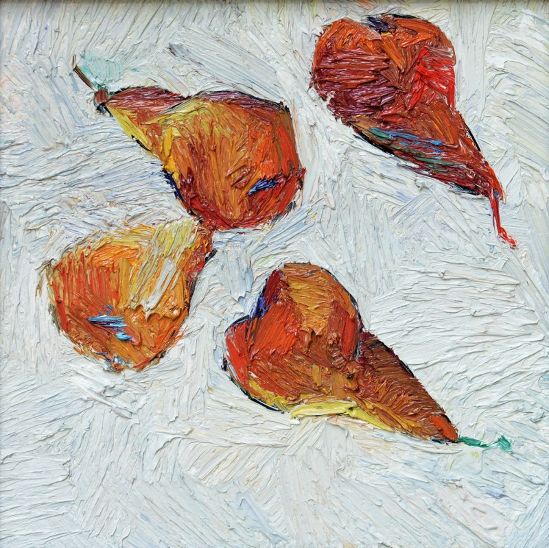 "Studiu. Natură statică" by Влада Cибуc, 2015, 300x300mm, масло / холст