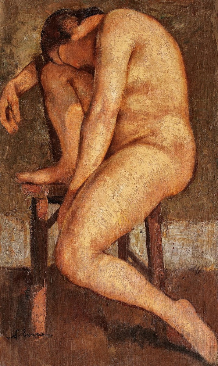 "Painting. Nude. Figure" by Nicu Enea