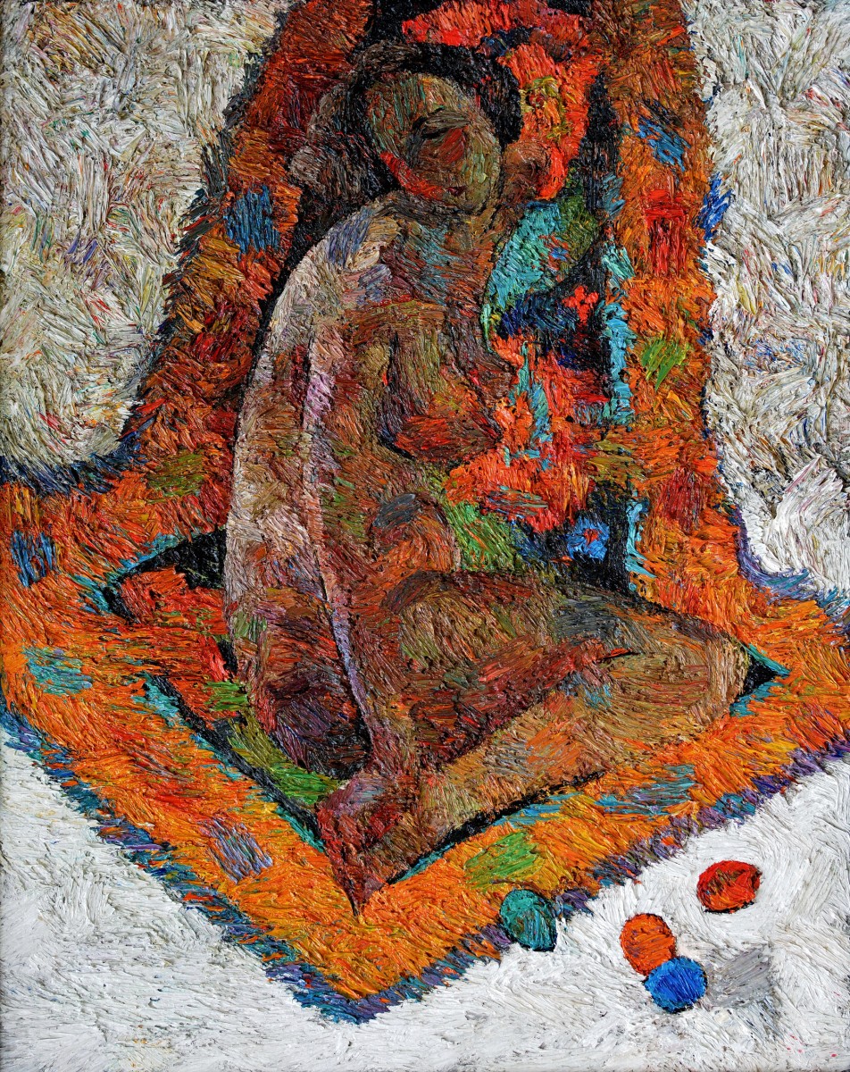 "Painting. Nude. Long term" by Carolina Leagul, 1000x800mm, oil on canvas