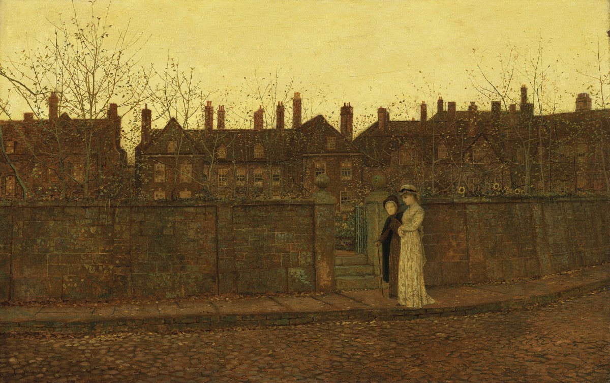 "Compoziție" by John Atkinson Grimshaw
