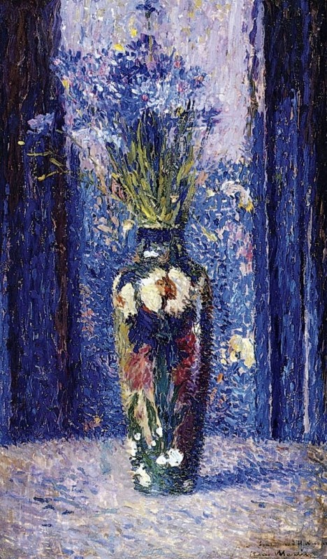 "Pictură. Flori" by Henri-Jean Guillaume Martin