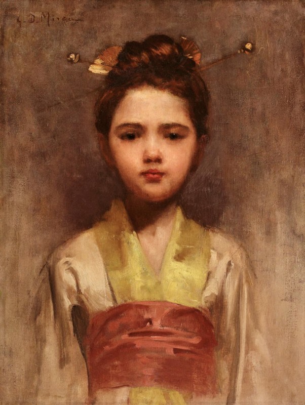 "Painting. Portrait" by George Demetrescu Mirea