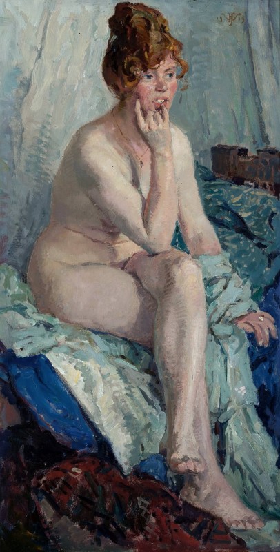 "Painting. Nude" by Hendrik Jan Wolter