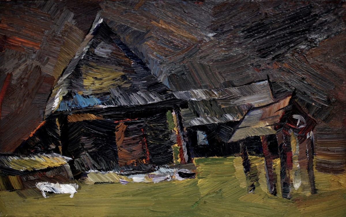 "Pictură. Pleinair. Pleinair România" by Doina Mîndrean, ulei pe pânză