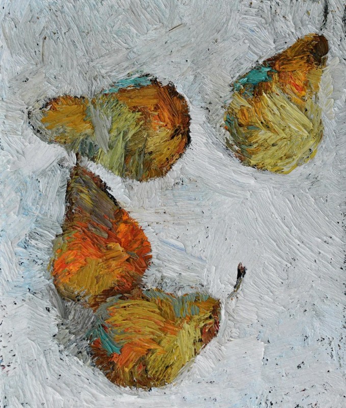 "Etude. Still life" by Ion Golubei, 2015, oil on canvas