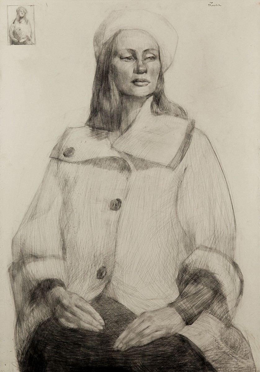 "Semifigură" by Nicolae Luca, 2008