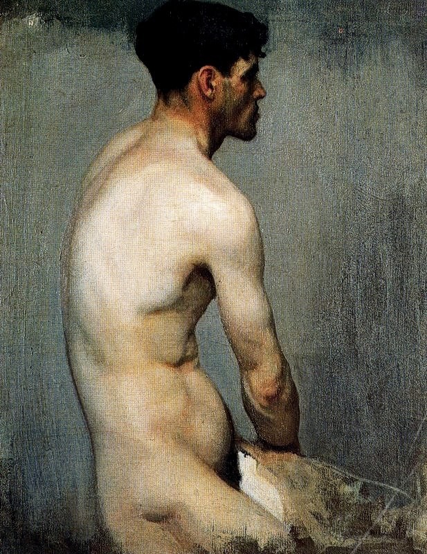 "Painting. Nude" by Carlos Sáenz de Tejada