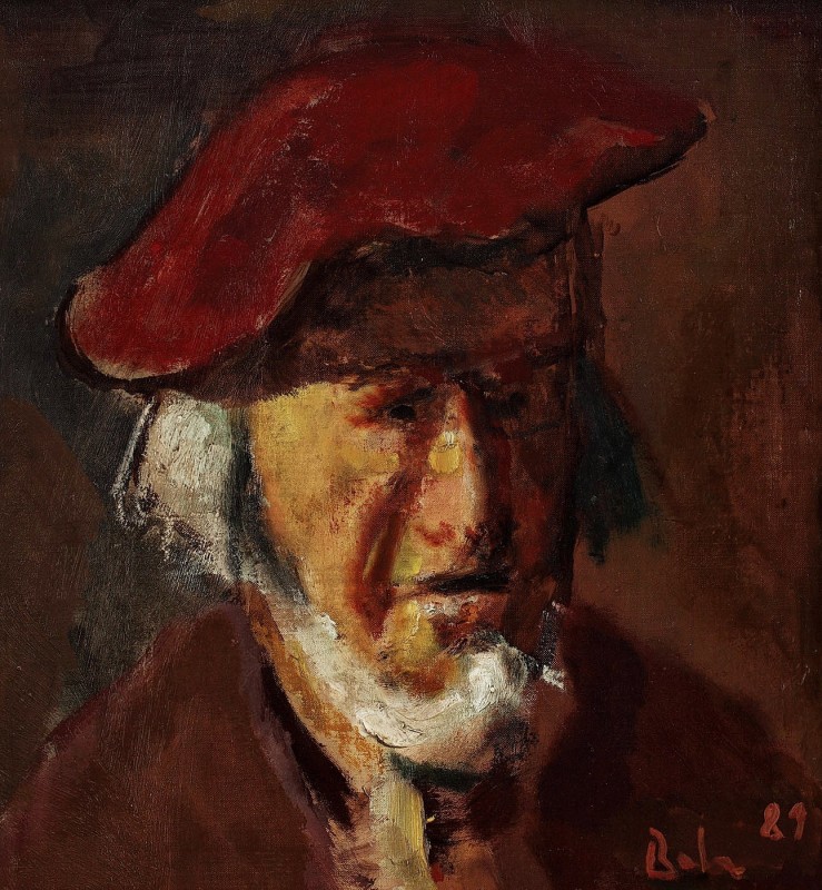 "Pictură. Portret" by Corneliu Baba