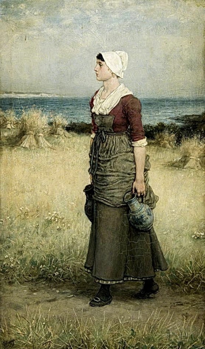 "Composition. Figure" by George Henry Boughton