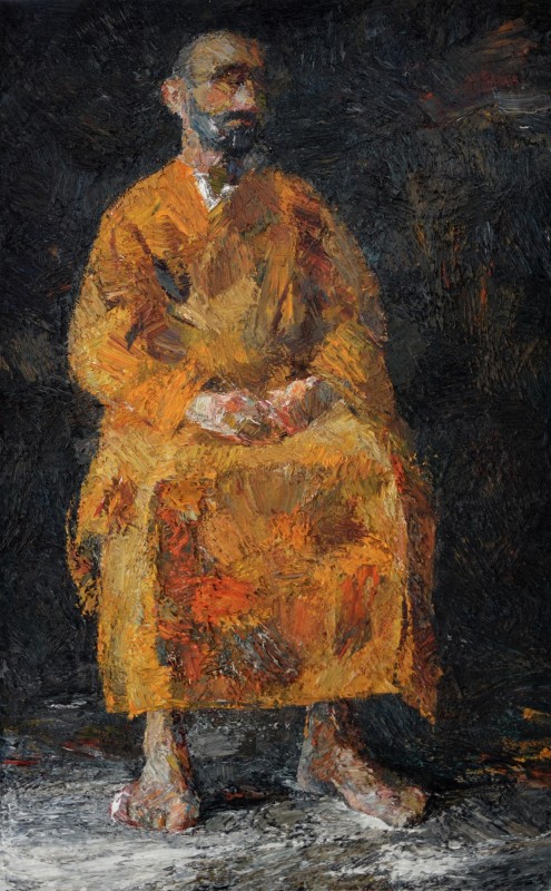 "Painting. Figure" by Eduard Leahu