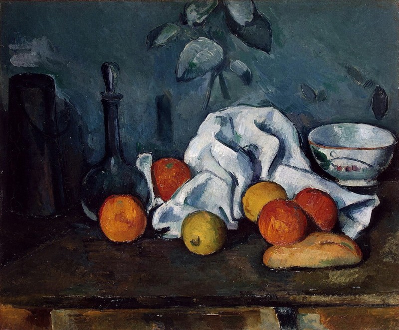 "Painting. Still life" by Paul Cézanne