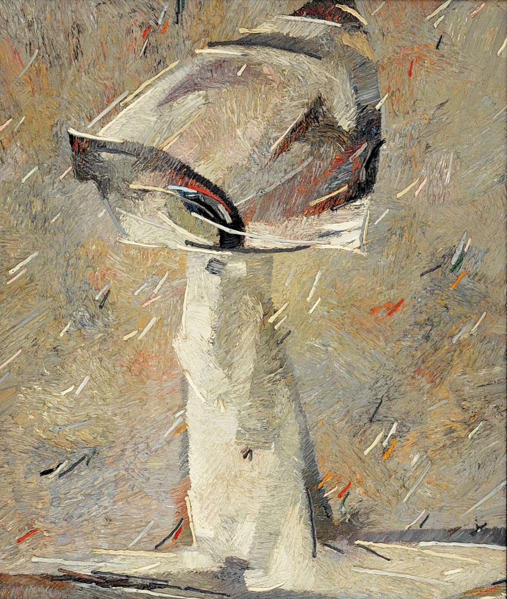 "Нафаня (Nafanea)" by Анатол Гимпу, 2000, 950x800mm, масло / холст