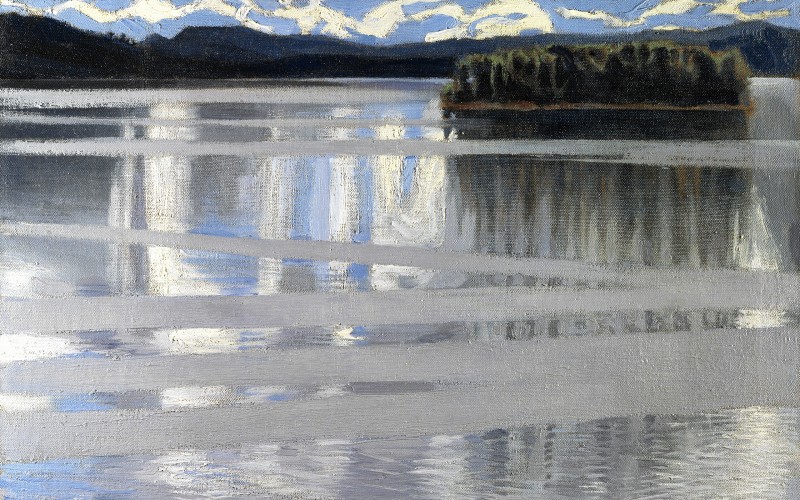 "Pictură. Peisaj maritim" by Akseli Gallen-Kallela