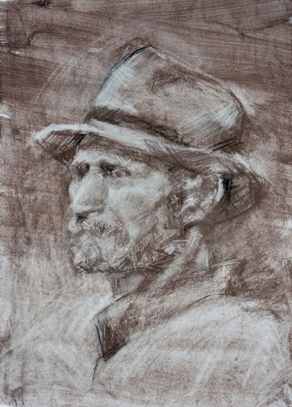 "Desen. Portret" by Vlada Demcenco
