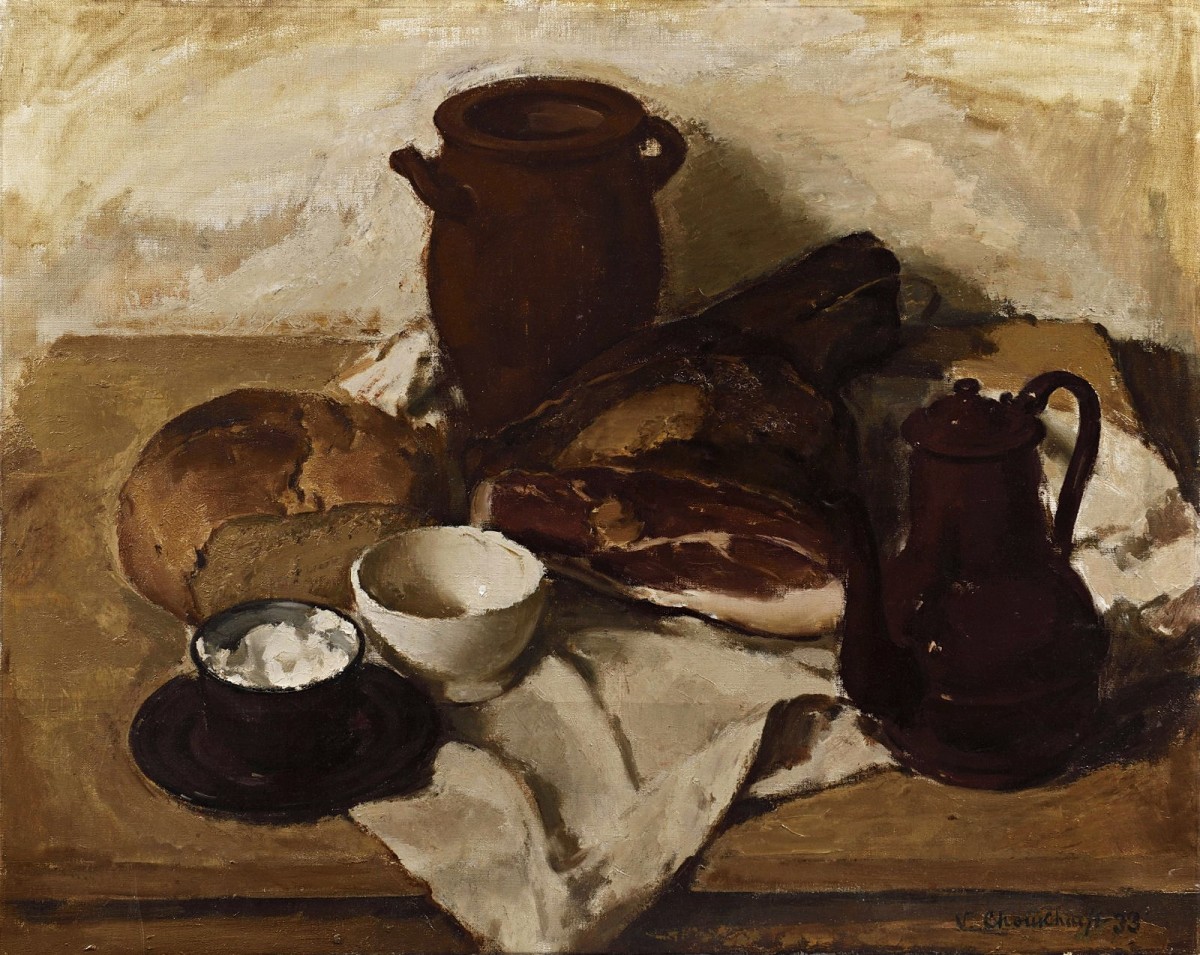 "Painting. Still life" by Vasily Ivanovich Shukhaev