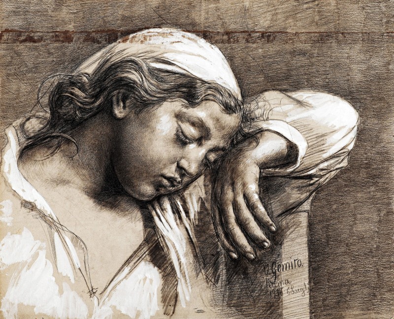 "Drawing. Figure" by Vincenzo Gemito