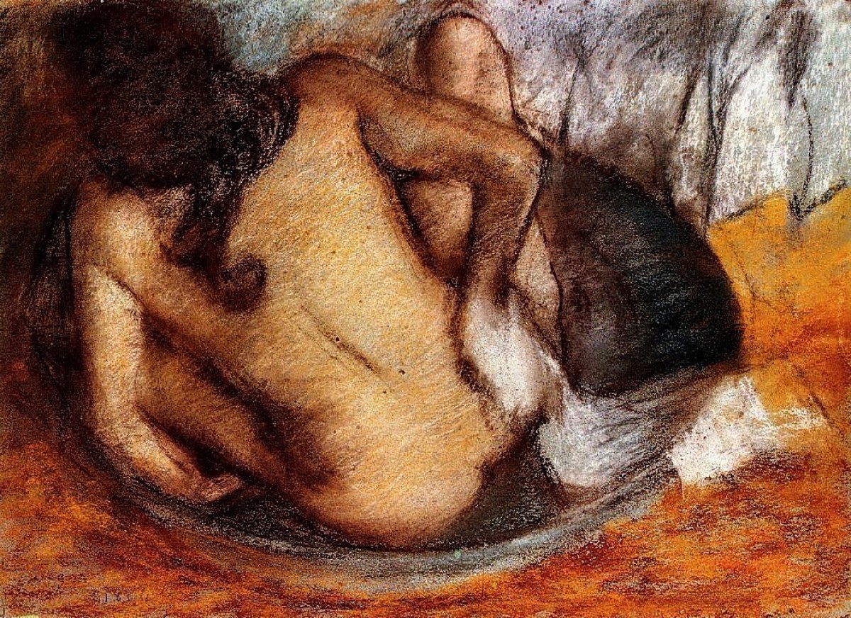 "Painting. Nude" by Edgar Degas