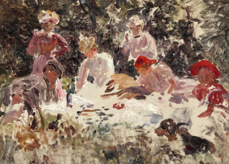 "Composition" by Laurits Tuxen