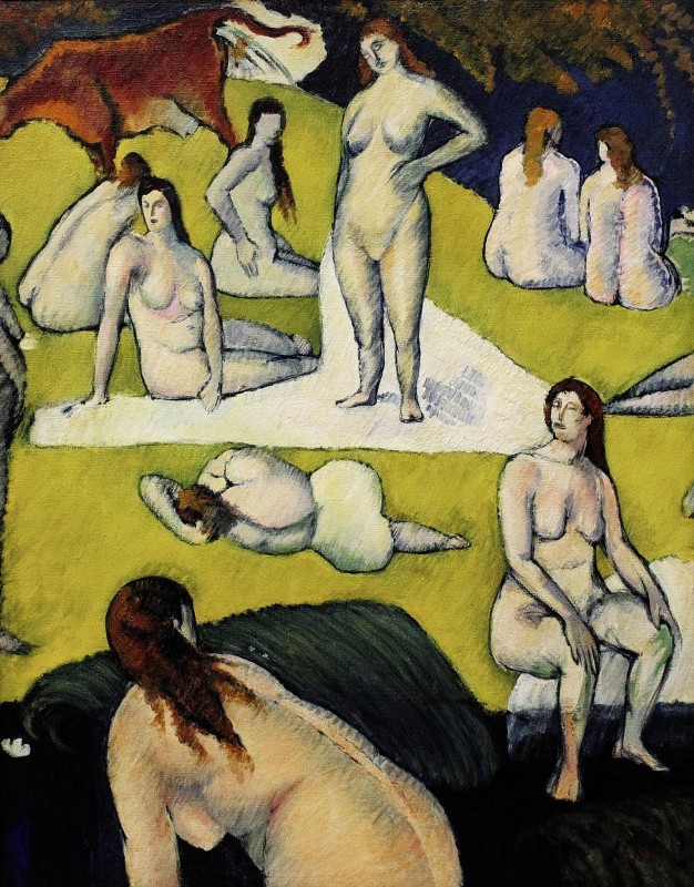 "Painting. Nude" by Emile Bernard