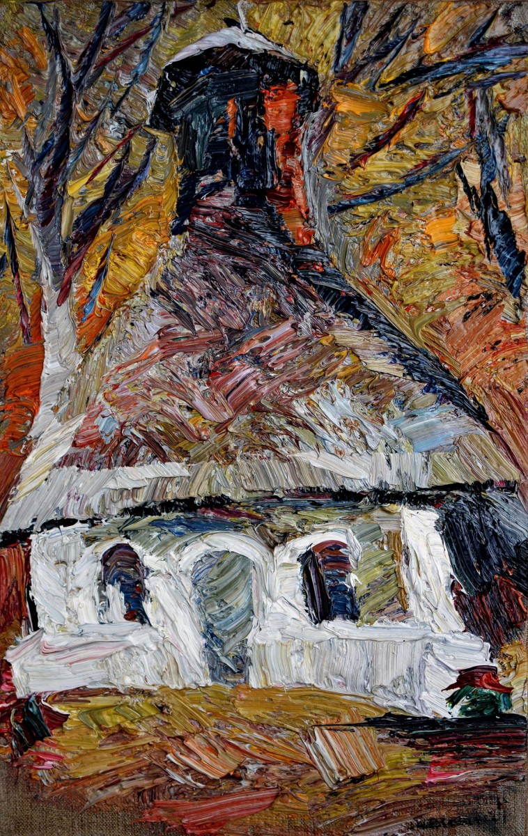 "Painting. Pleinair. Pleinair romania" by Carolina Leagul, oil on canvas