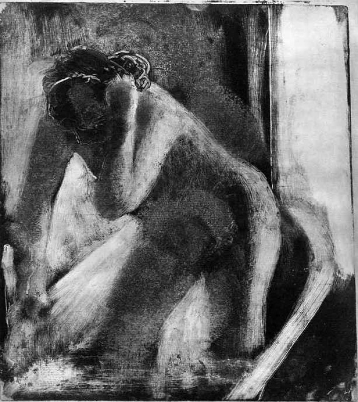 "Drawing. Nude" by Edgar Degas