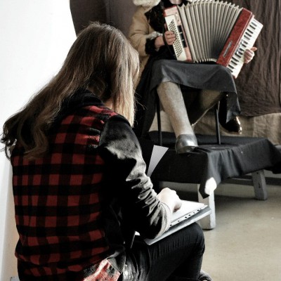 Sâmbătă. Ziua crochiilor. LAAP