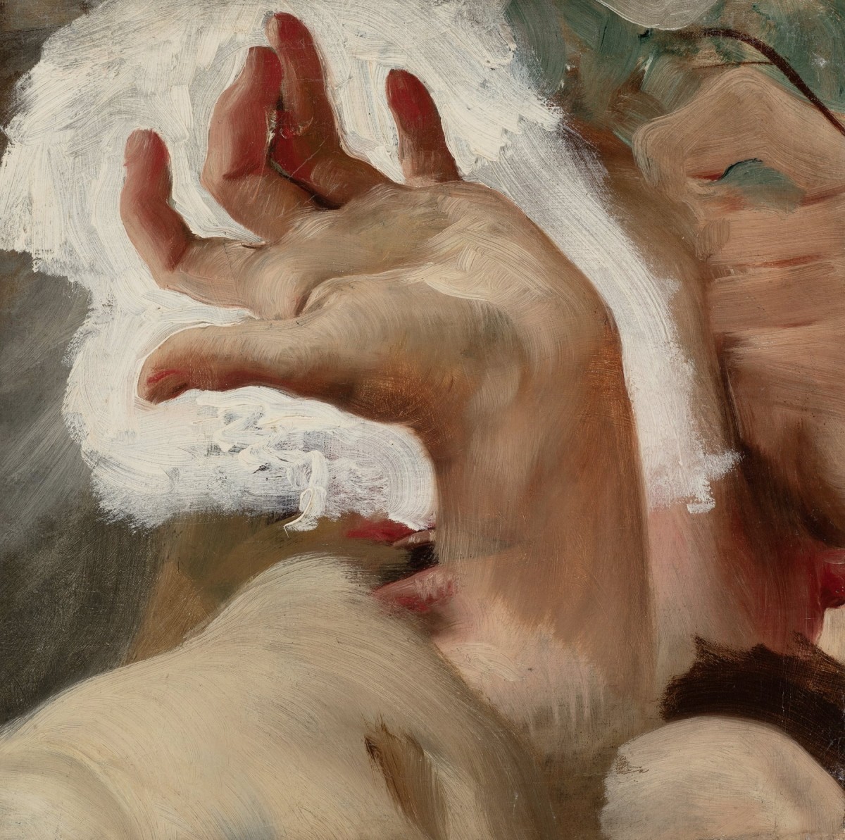 "Painting. Gypsum, head, hands, feet" by Jean-Jules-Antoine Lecomte du Nouÿ